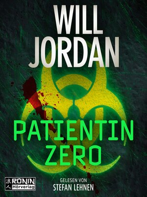 cover image of Patientin Zero (ungekürzt)